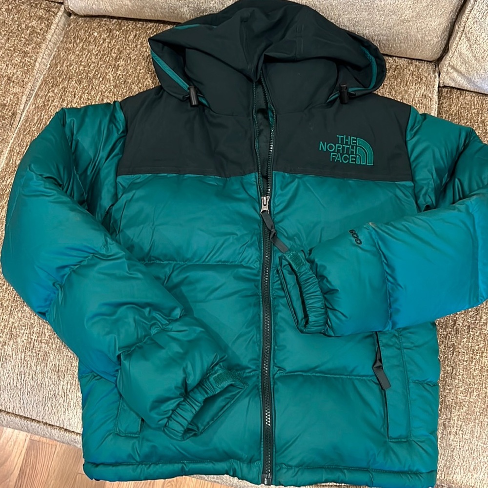 North face puffy ski jacket